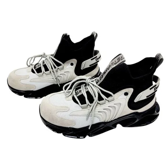 Safety Shoes SNEAKERS MENS Lightweight Anti Smash Puncture-Proof Work Work 10 - Picture 4 of 13